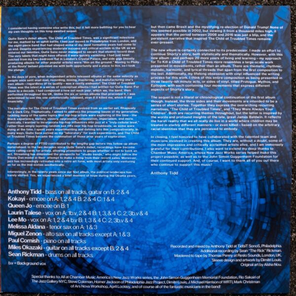QUITE SANE - To Kill a Child of Troubled Times - 180g Audiophile double LP - Image 5